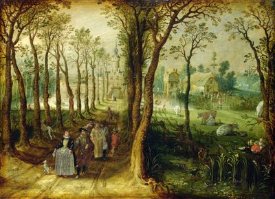 The Castle in the Marsh by Adriaen van de Venne